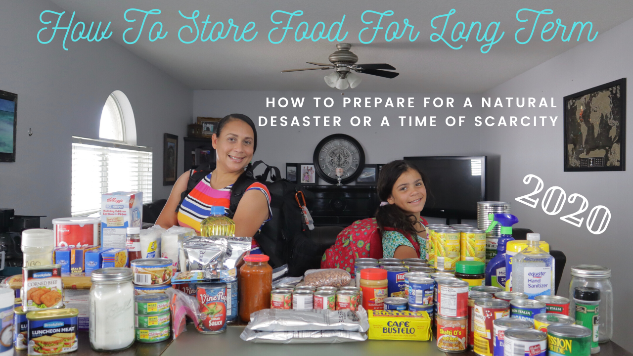 How To Store Food For Long Term